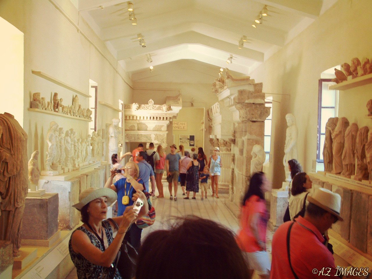 At the museum in at Epidavros