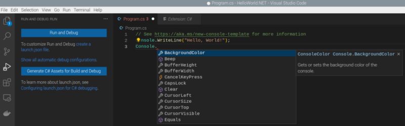 Installing Net 7 And Visual Studio Code On Raspberry Pi 4 With Autocomplete Intellisense For C - Vintage Wallpaper Collection - Mobile Quality