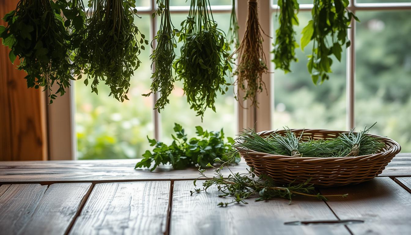 natural herb drying methods
