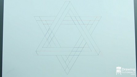 star david impossible draw drawing triangle places second erase lines mydrawingtutorials