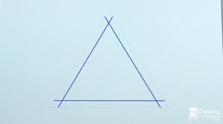 star impossible draw david drawing triangle gap shape smaller determine between larger