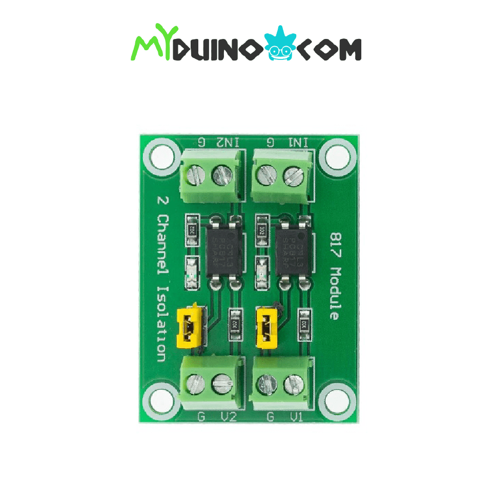2-Channel PC817 3.6-30V Optocoupler Isolation Module-02-01