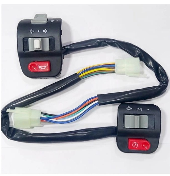 Switch Assy L+R okinawa / ampere (head light + indicator)