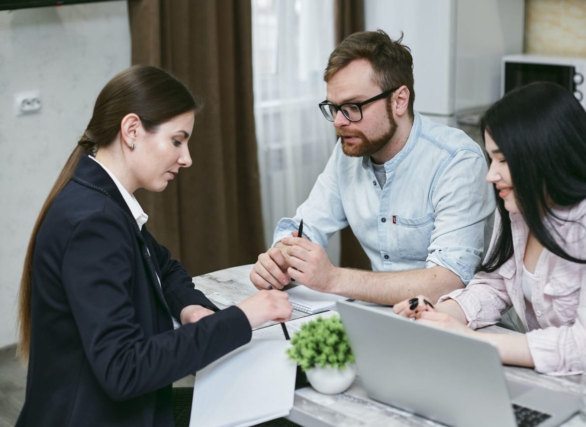 people having conversation