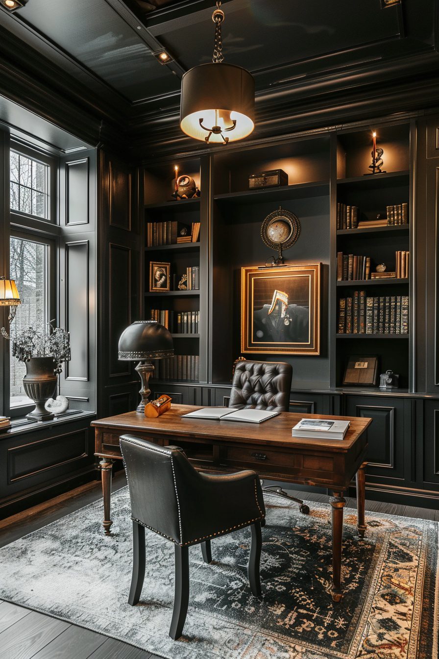 29 dark home decor ideas for modern elegance