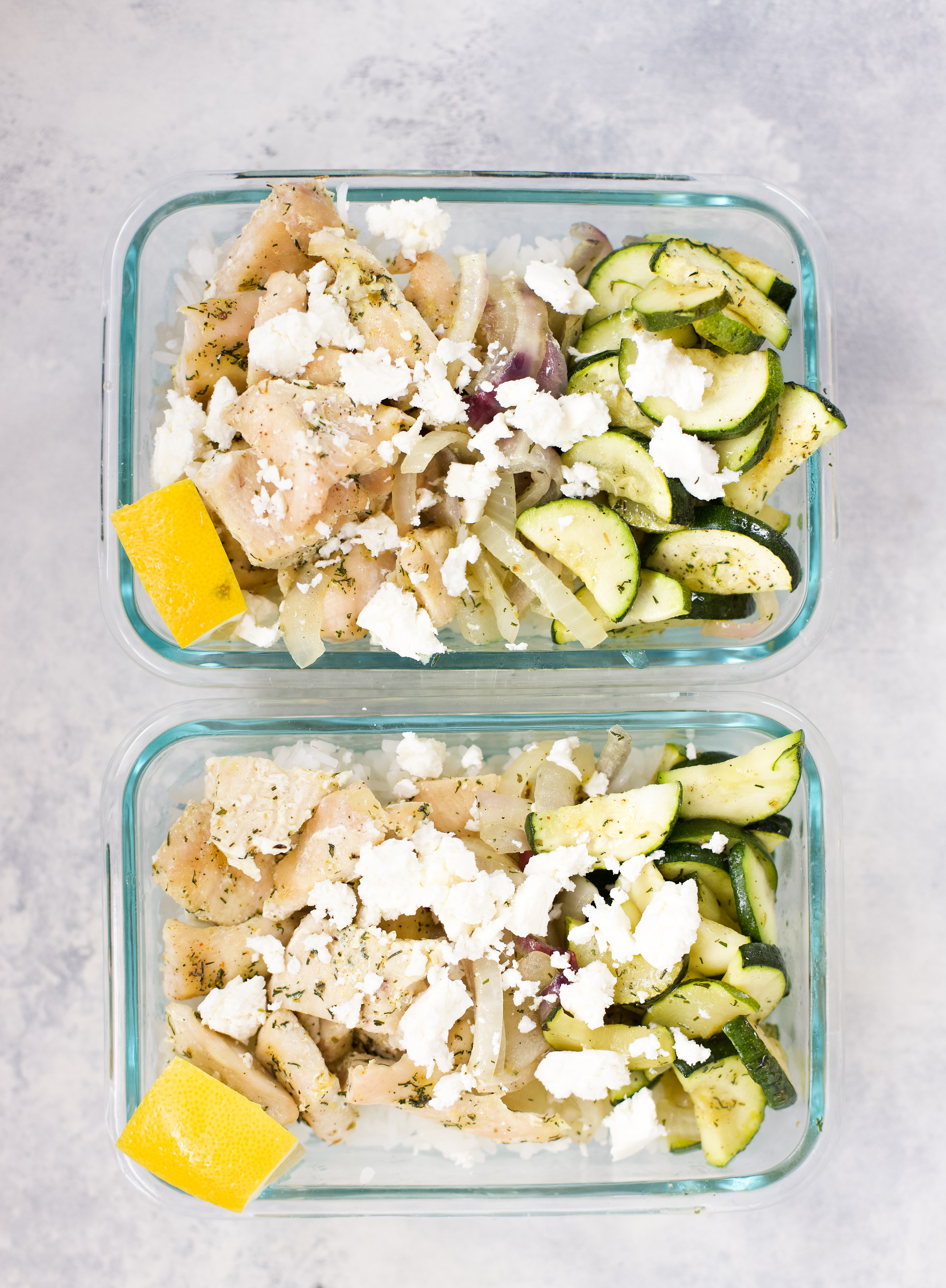 Greek Chicken Rice Bowl (Meal Prep!) My Everyday Table