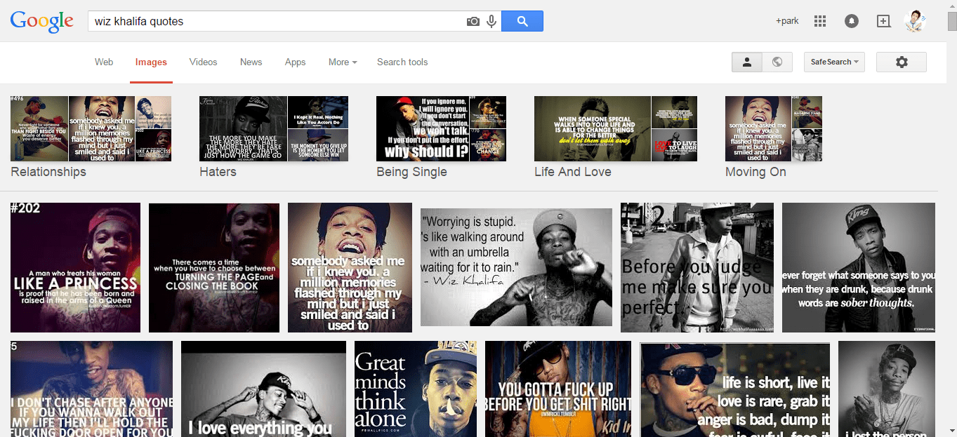 While we are at loss for words sometimes, other people's thoughts help us put into perspective what we are thinking and feeling. Random A Post About Wiz Khalifa Live Your Life