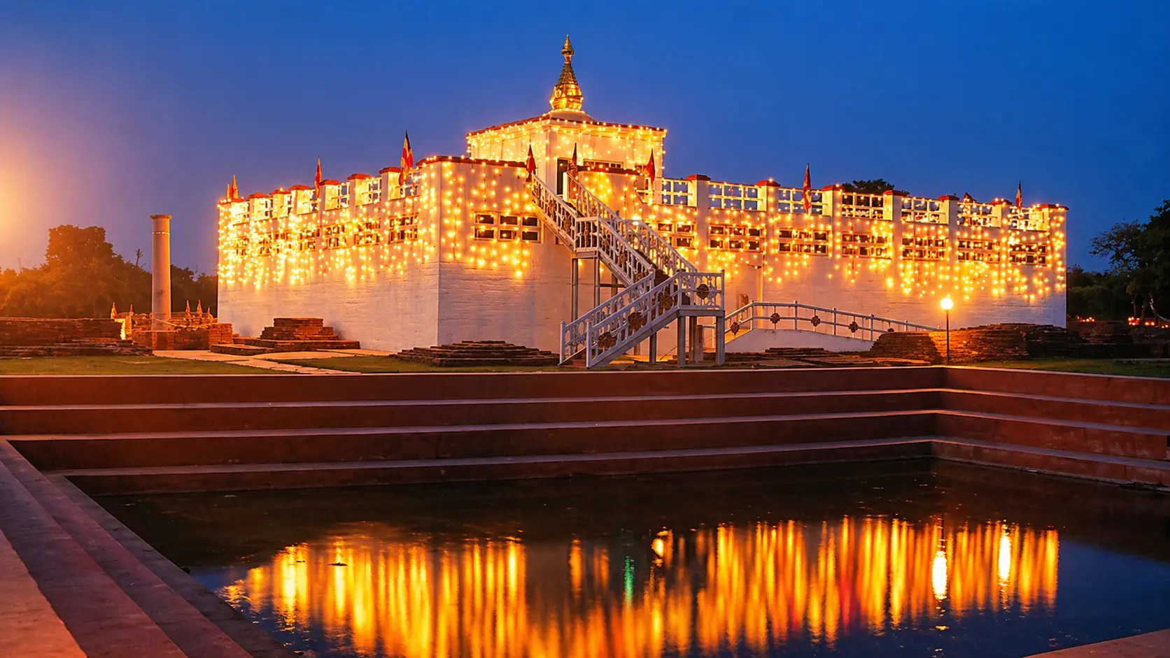 Lumbini temple of Nepal