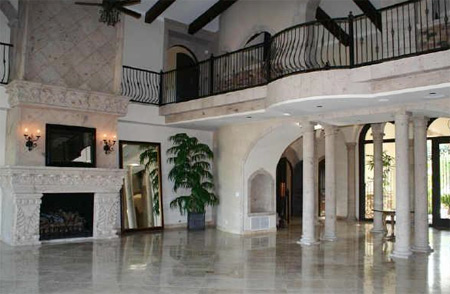 Two Story Woodbury Living Room Fireplace Design Ispiri Projects