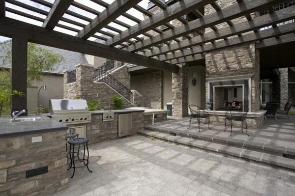 Outdoor Kitchen Outdoor Dining Landscaping Ideas Backyard Ideas Backyard Patio Patio Backyard