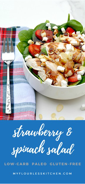 spinach strawberry salad