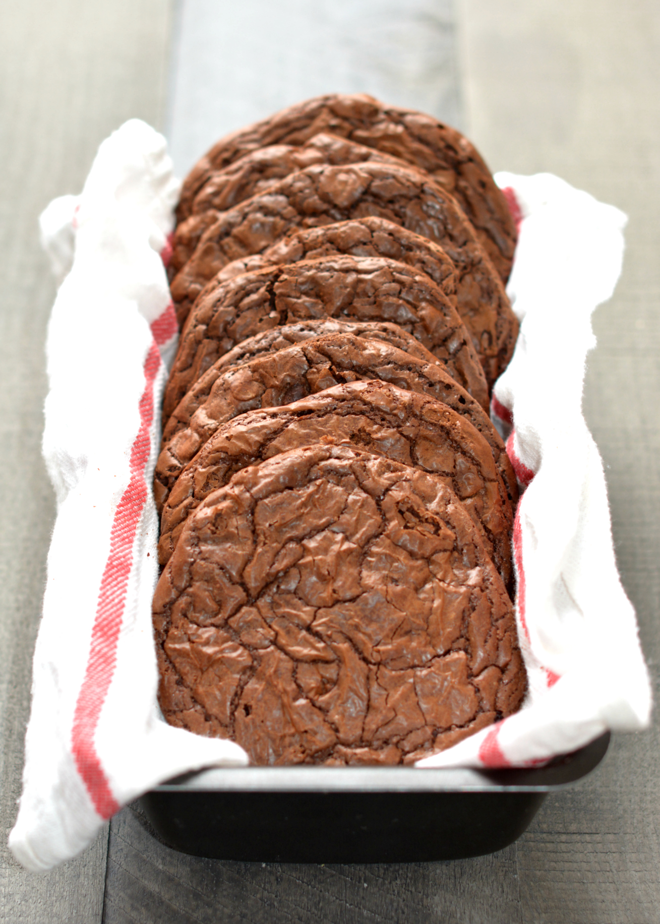 Flourless Double Chocolate Cookies