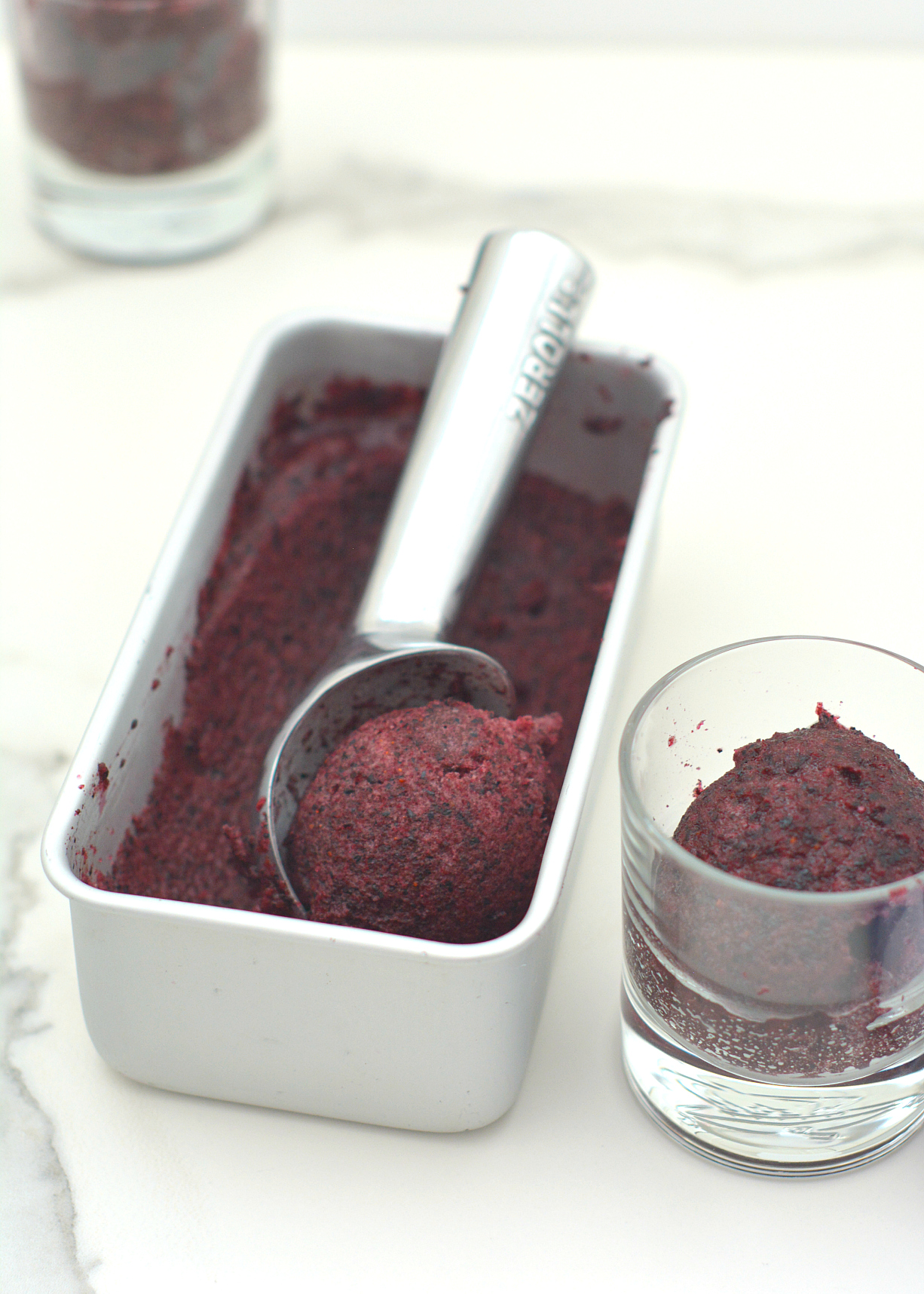 blueberry sorbet