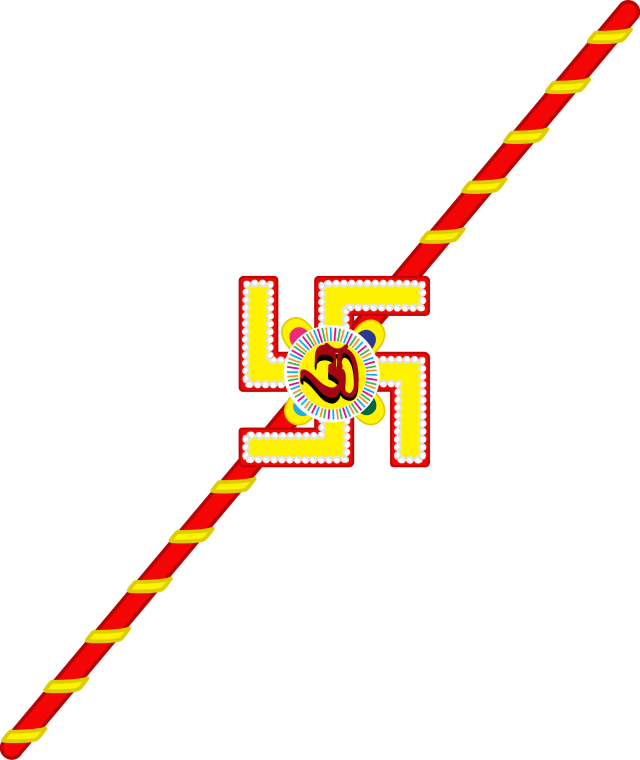 Om Rakhi Swasthik Rakhi Rakhi Design Rakhi Drawing Rakhi Elements PNG