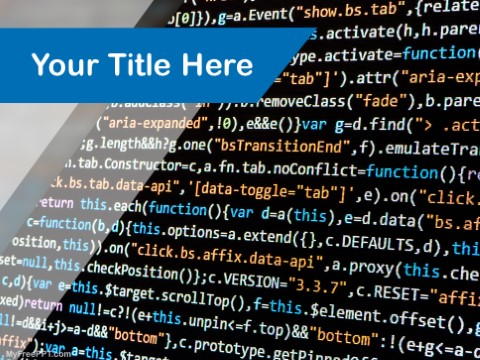 Free Program Coding PPT Template - Download Free PowerPoint PPT