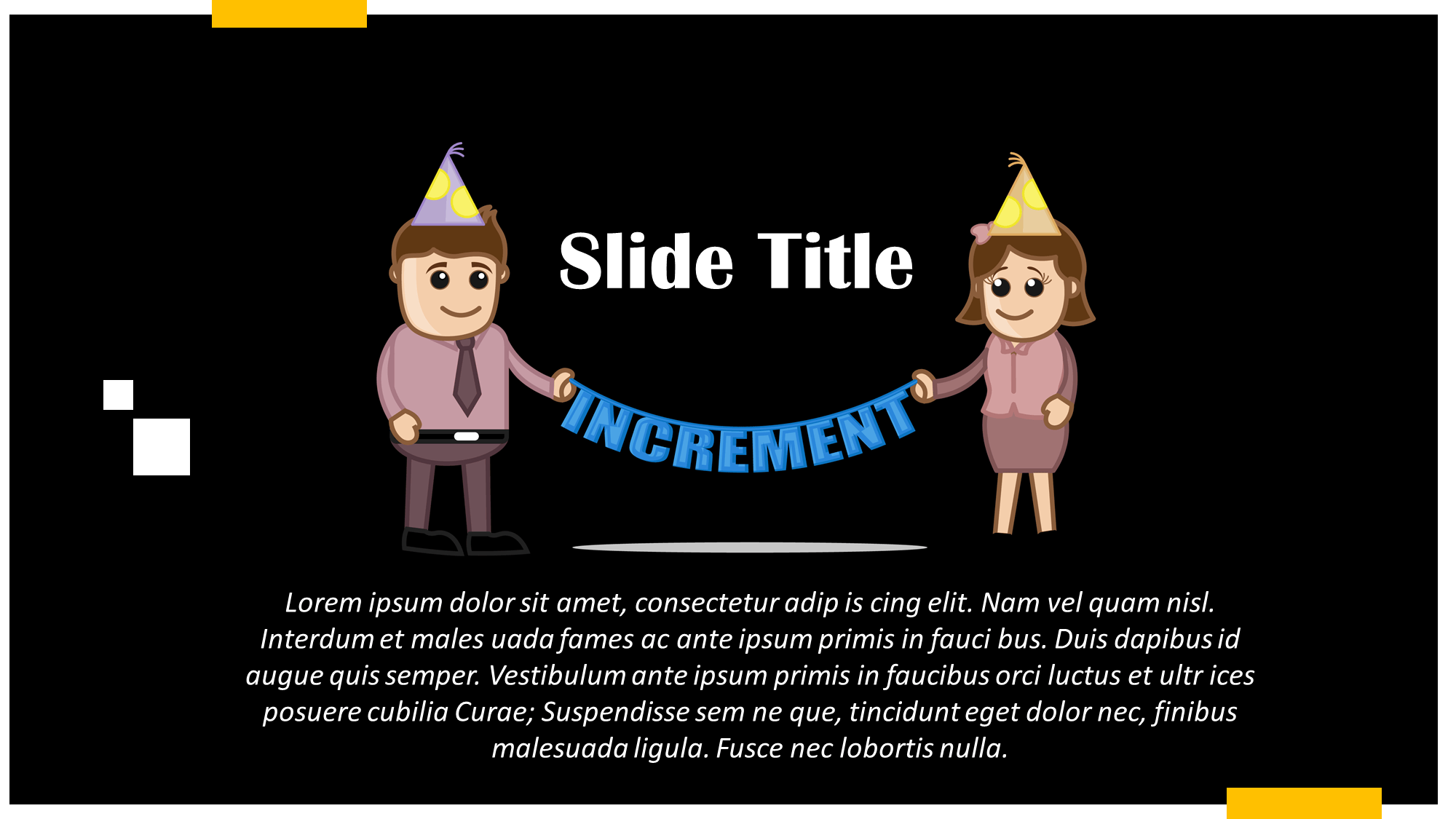 Increment Presentation Slide