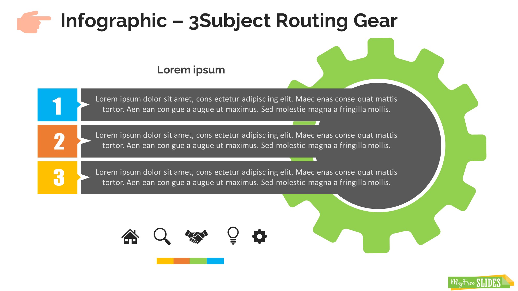 Infographic Slide 3Subject Routing Gear