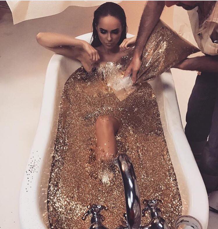 gold bath