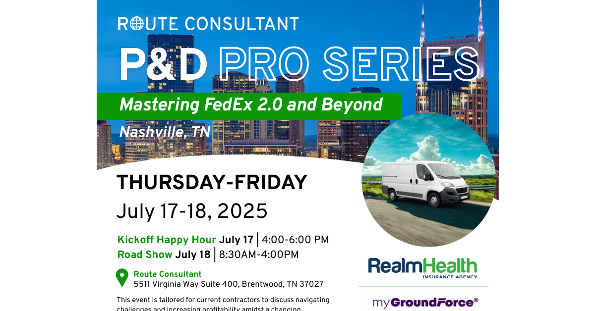 Read more about the article myGroundForce Hits the Road: Join Us at the Nashville P&D Pro Series!
