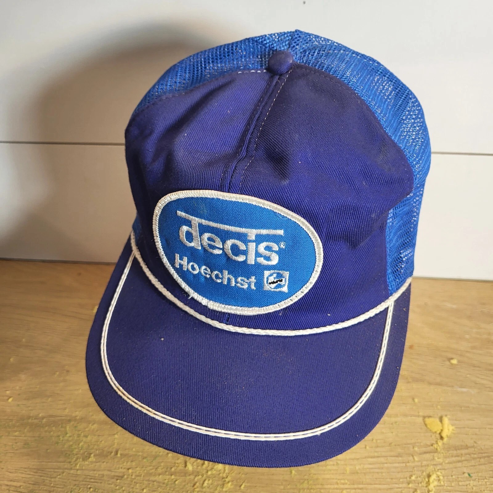 test hat 1 DECIS Hoechst Hat Snapback Vintage 80s Cap Trucker