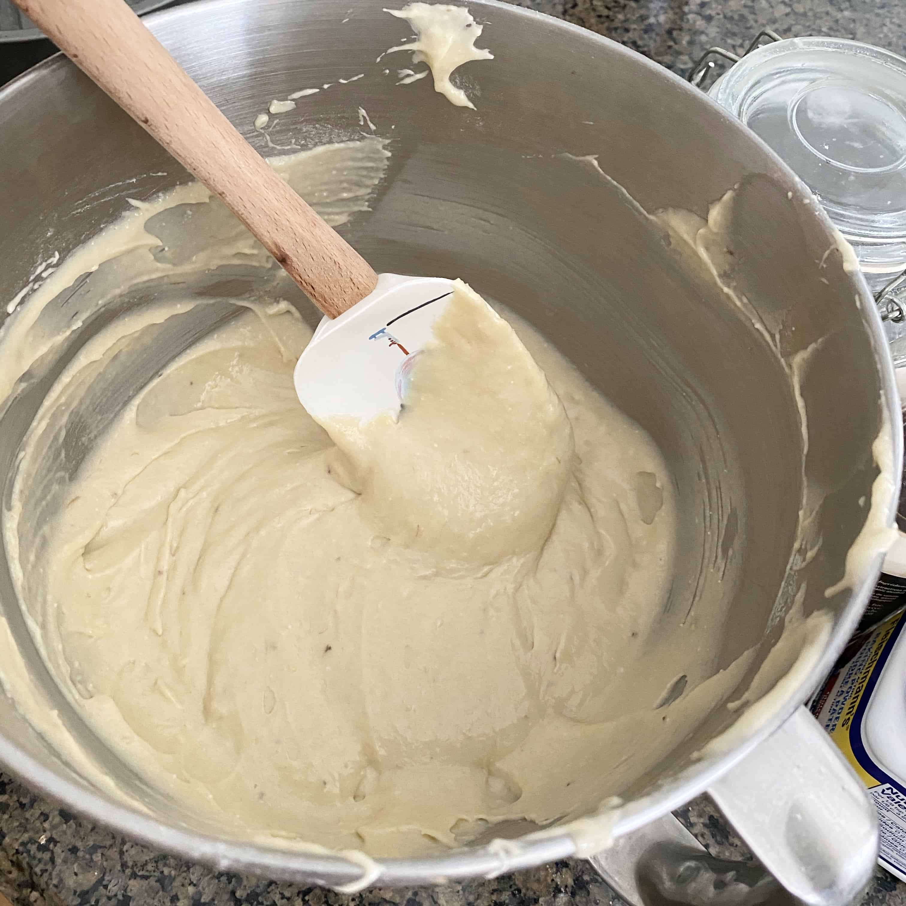 Banana Raspberry Bundt Cake