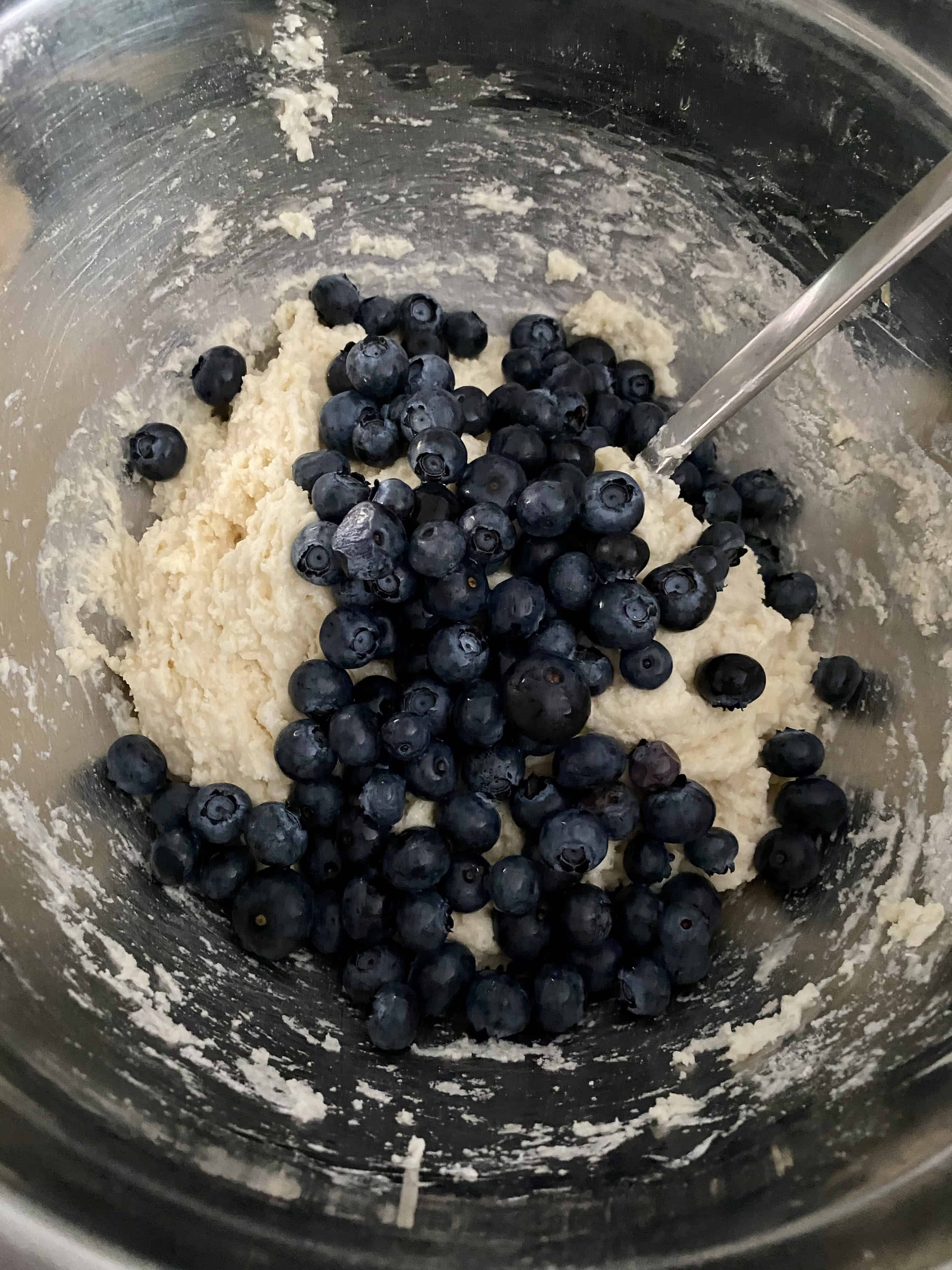 Add fav ingredient to your scones