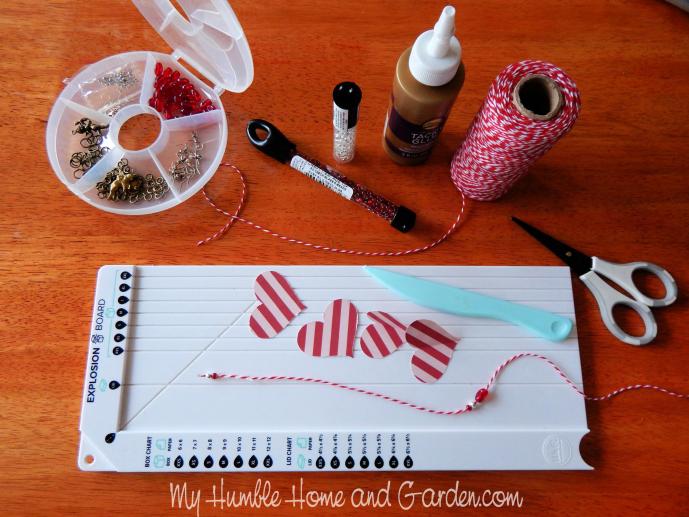 How to Make 3-D Beaded Valentine Hearts