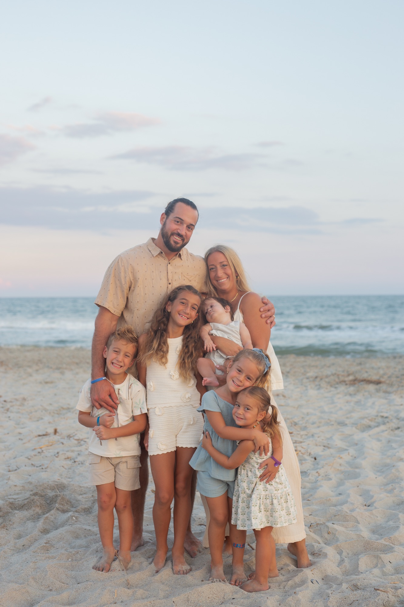 The doctors and their family at Infinite Chiropractic in Mount Pleasant, SC