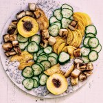 Southern Peach and Cucumber Salad