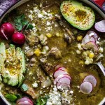 Quick Pork Tenderloin Posole Verde