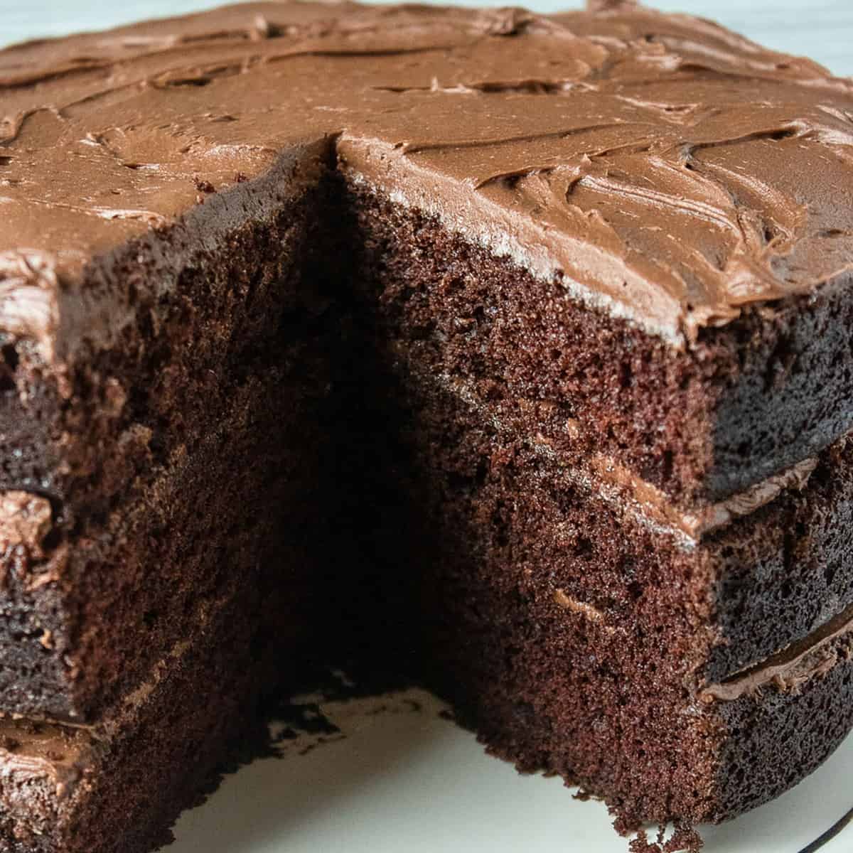 pix How To Make Chocolate Cake From Scratch Recipe easy homemade chocolate cake