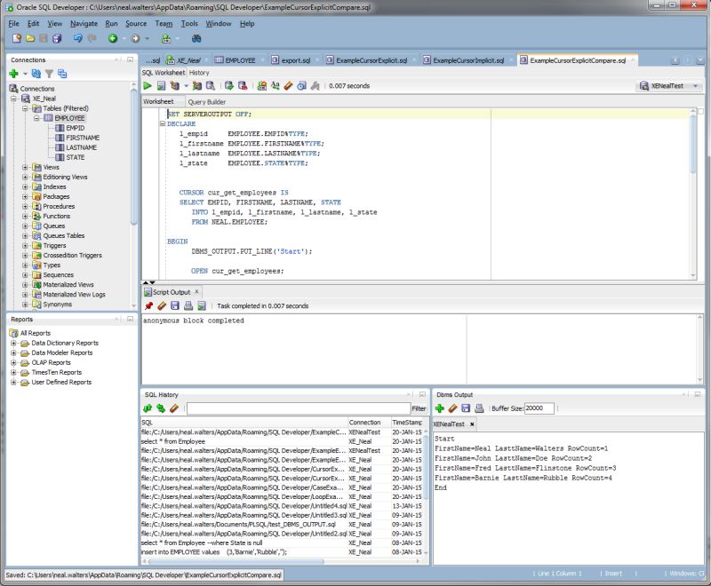Comparing Cursors Between Oracle And Microsoft Sqlserver - Premium Sunset Wallpaper Gallery - Full HD