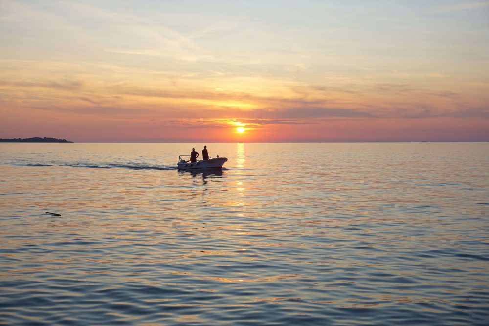 best sunset spot in istria