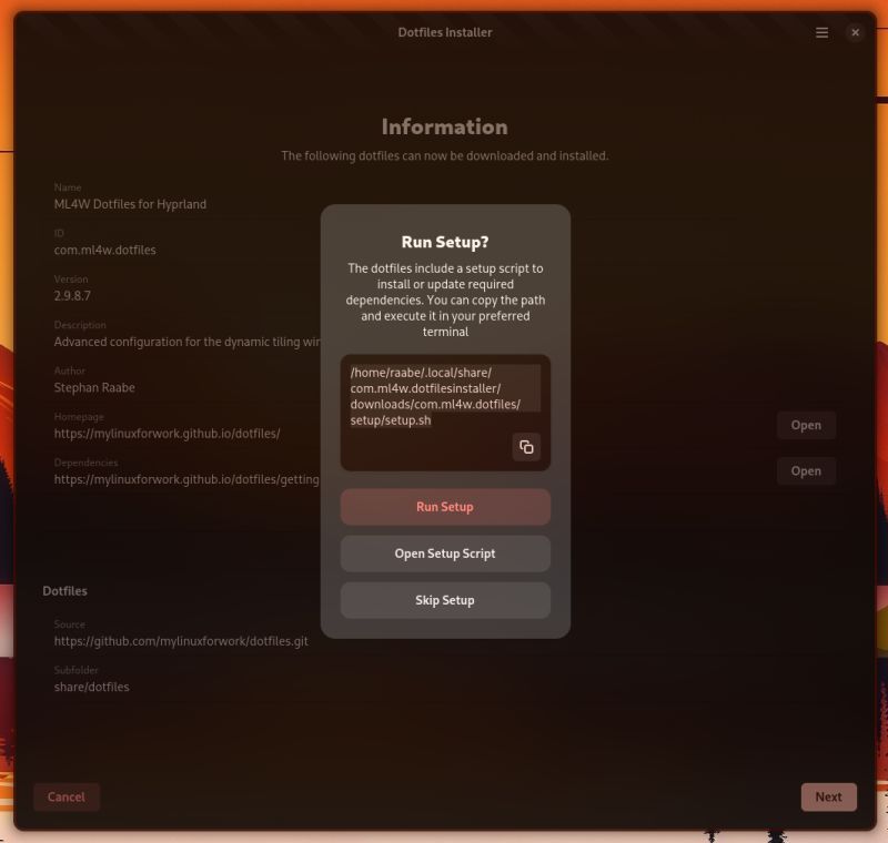Overview Ml4w Dotfiles Installer Wiki - Premium HD Sunset Illustrations | Free Download