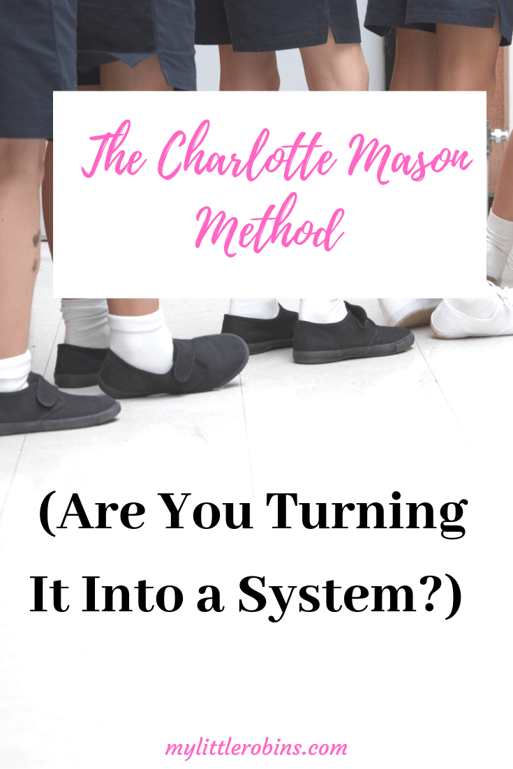 We tend to crave a set of rules to follow, because that makes it easier for us. Less thinking. But, Charlotte Mason wanted us to show a thinking love. She said that her philosophy is a method, not a system. Read what that means here. 