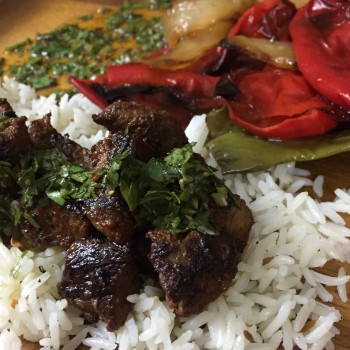 Spiced Lamb with Chimichurri