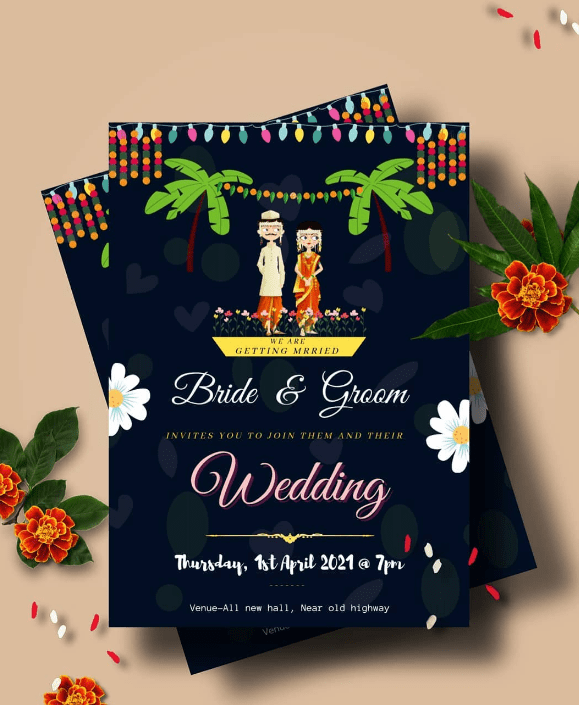 Wedding idea · wedding card maker, wedding card format, invitation card format, . 10 Brand New Lagna Patrika Marathi Designs For The Best Wedding Invite