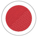 SeaDek Ruby Red marine flooring sample with brushed and embossed textures, vibrant non-slip boat decking in a bold red color