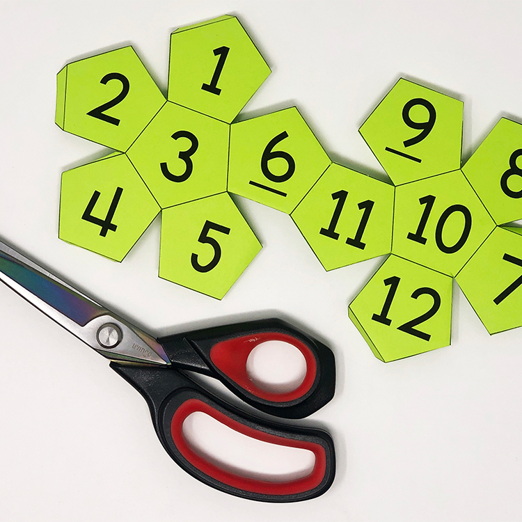 my math resources printable dice templates