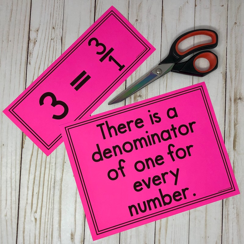 Invisible Math with scissors in progress