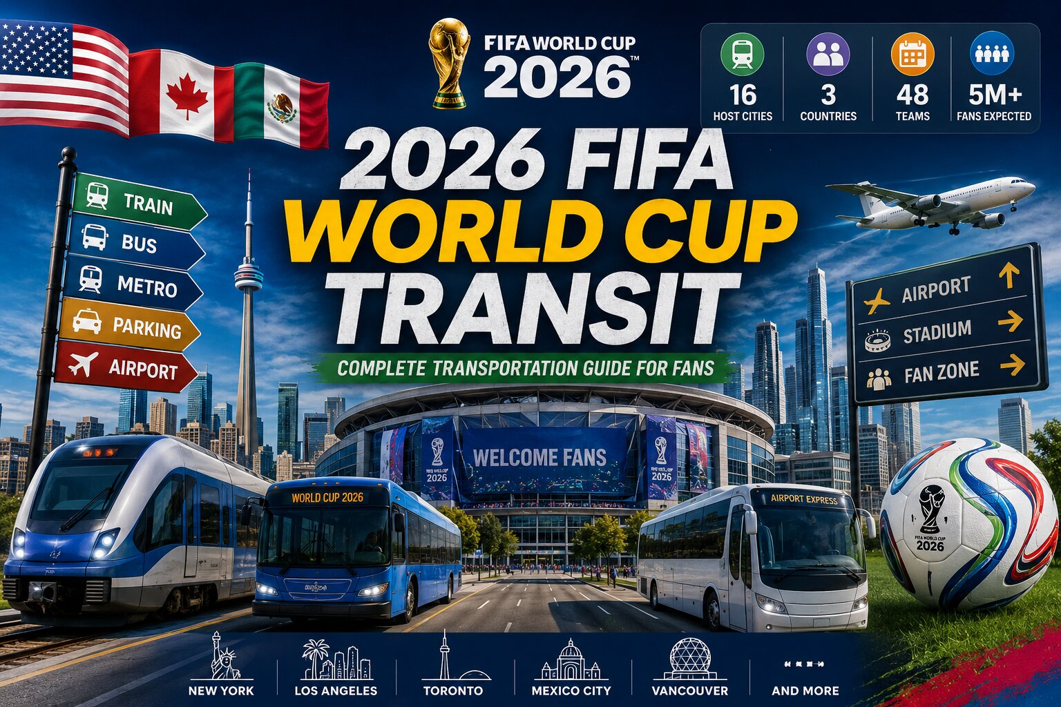 2026 FIFA World Cup Transit Complete Guide For Fans FIFA World Cup Transit 