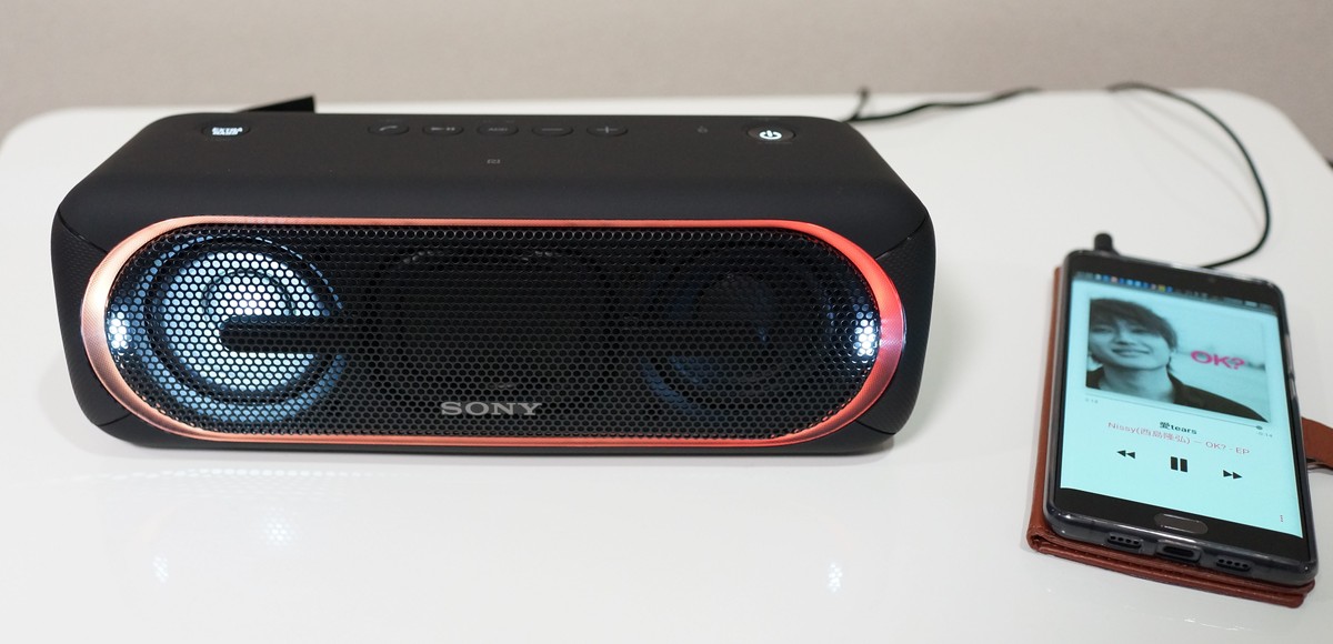SONY SRS-XB40 レビュー 重低音好きにおすすめのスピーカー