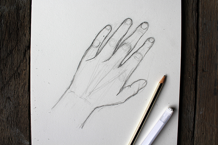 photo Dibujos A Lapiz Faciles Tumblr De Manos como dibujar manos paso a paso aprende con este tutorial
