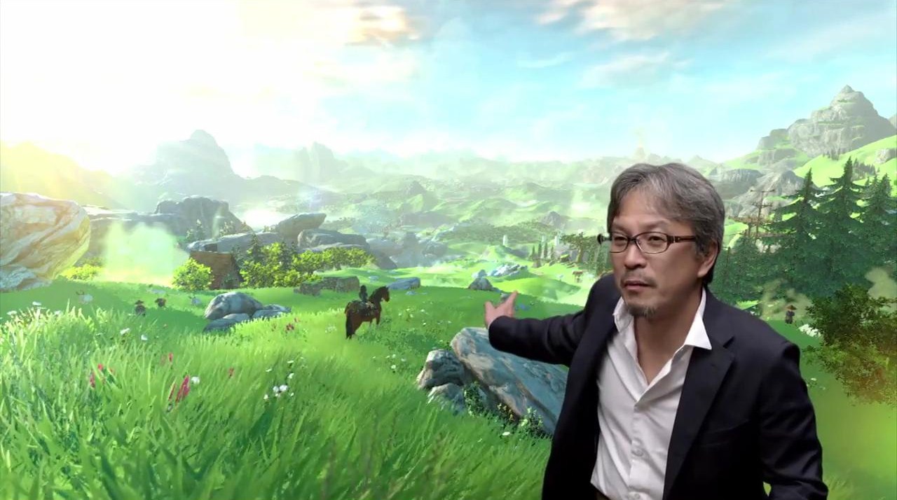 Eiji Aonuma Ocarina Of Time Eiji Aonuma On Zelda: Breath Of The Wild Team Size, Skyrim Inspiration,  Development Time And More - My Nintendo News
