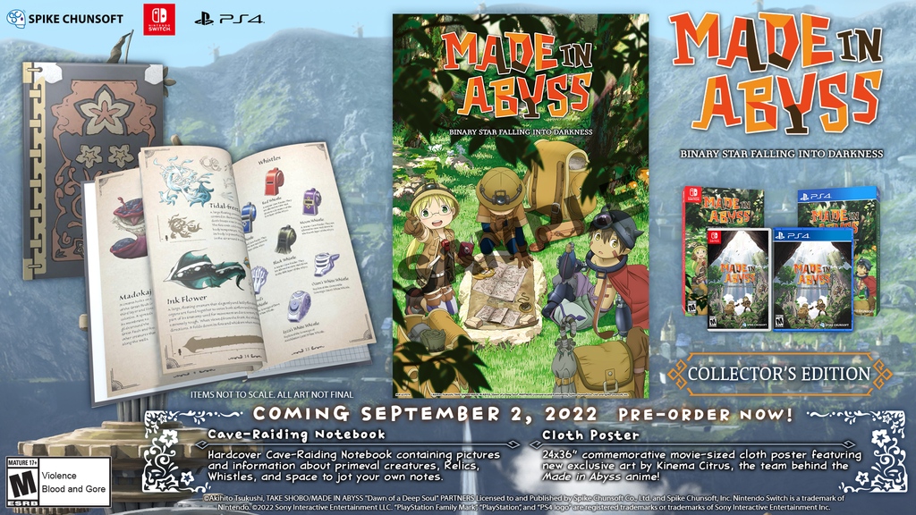 Made in Abyss: Binary Star Falling into Darkness coming to Swap in September