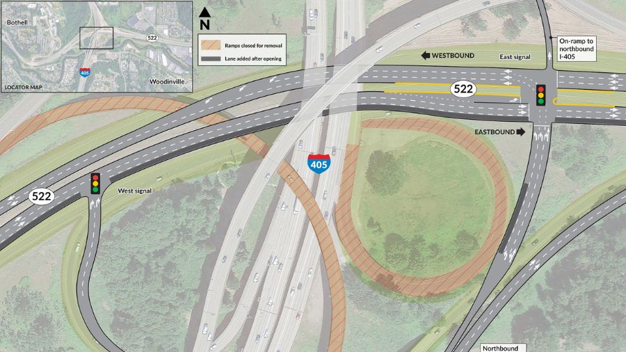 SR 522 Traffic Update: New Stop Lights and Ramp Changes in Bothell (2026)