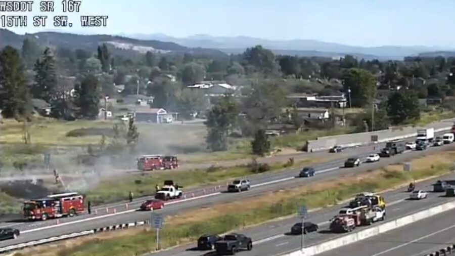 SR 167 Auburn Brush Fire: Traffic Delays, Lane Closures, and Updates (2026)