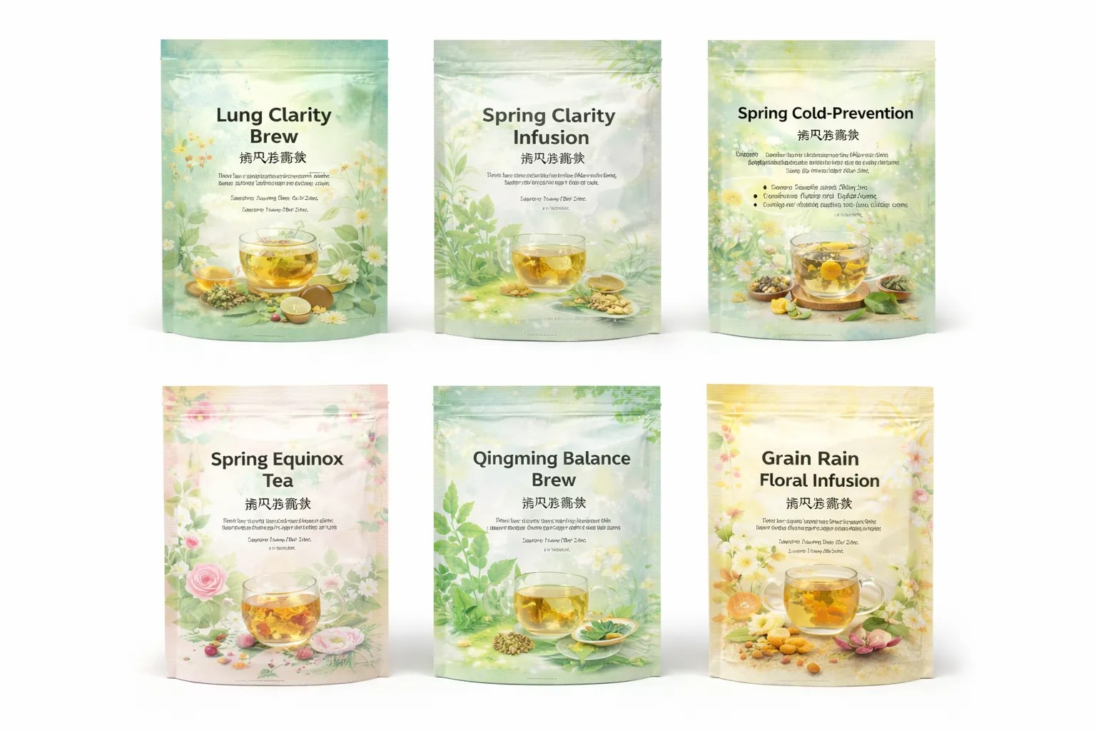 Spring Infusion Drink Bundle (6 + 1 Bonus Pack)