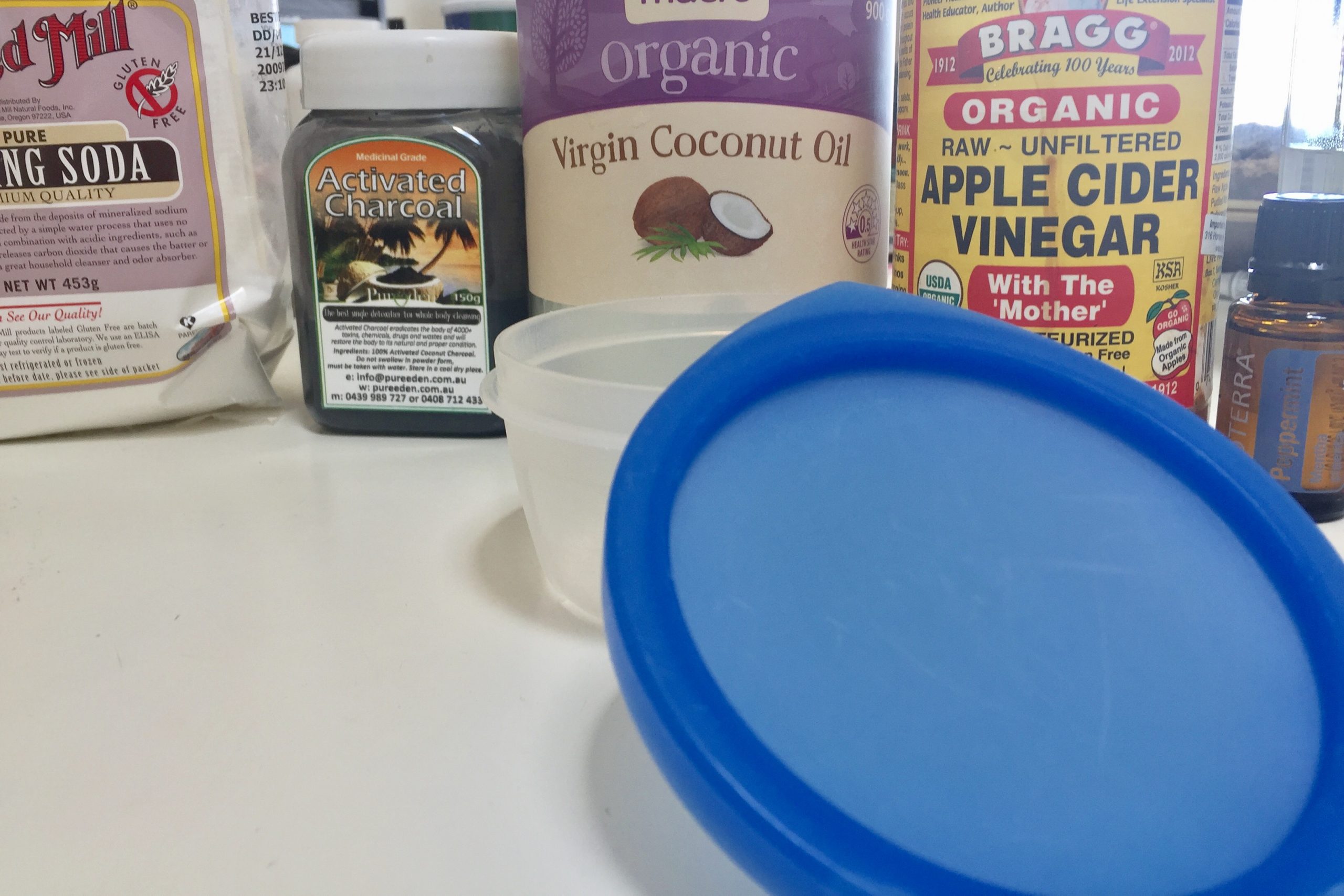 healthy homemade toothpaste