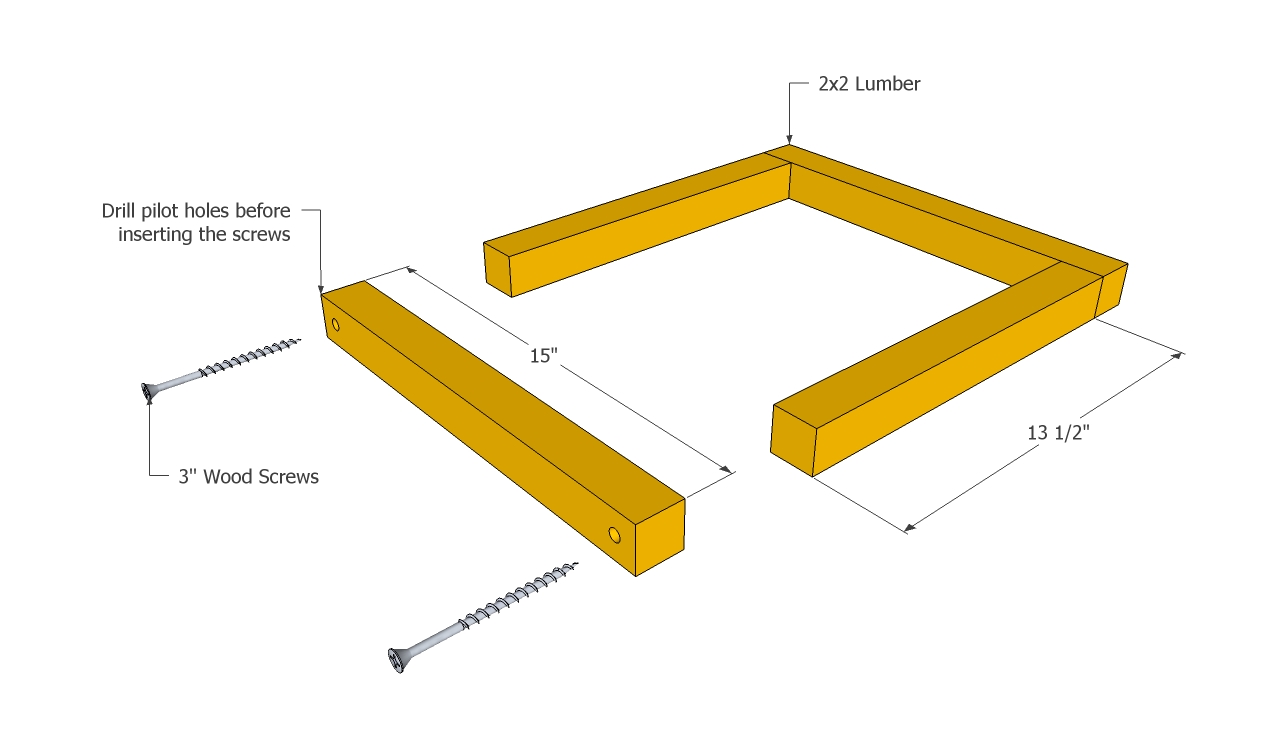 Table For Breakfast Build Wood Box Frame Here